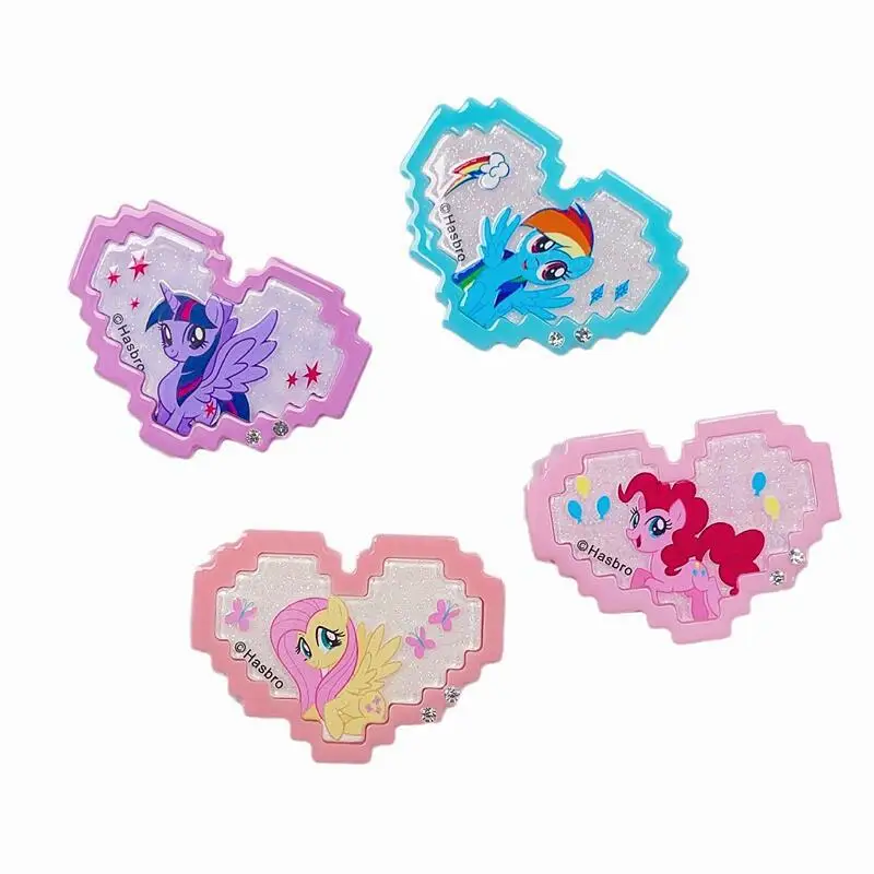 Genuine My Little Pony Hair Clip Set Accessories Twilight Sparkle Princess Hairpin Children Girl Kawaii Christmas Birthday Gift