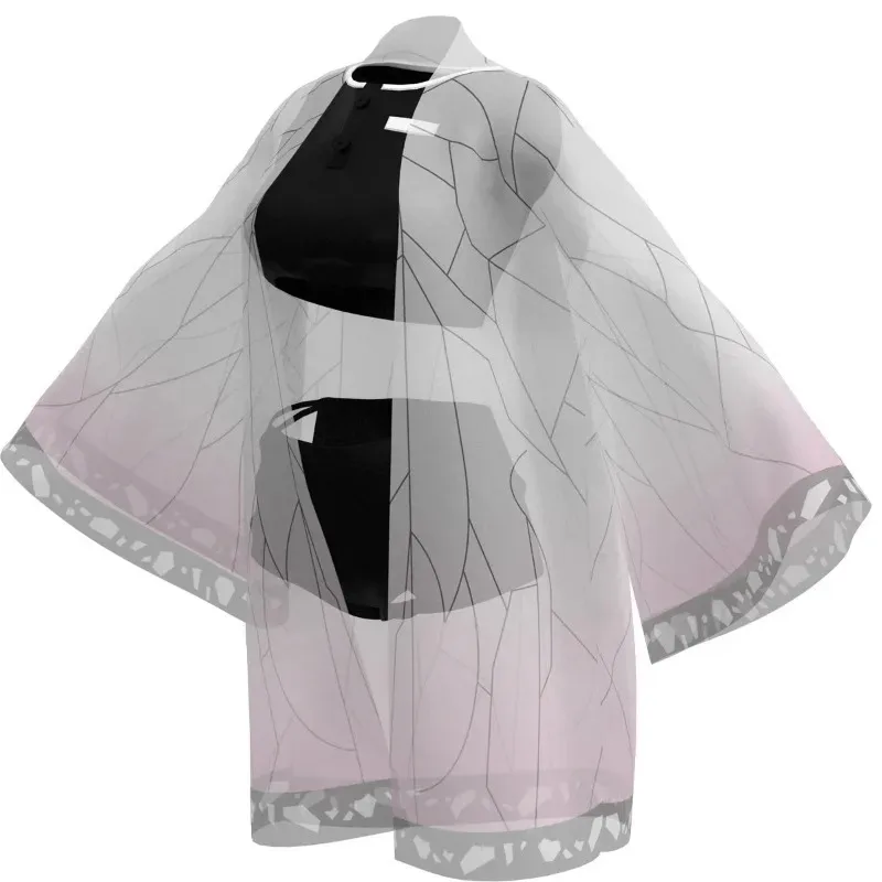 ss133 قطعة ملابس السباحة شخصيات أنيمي كامادو تانجيرو تأثيري حلي كاماد زيكو المرأة الصيف اليابانية هاوري كيمونو ل B