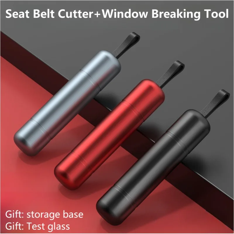 Car Safety Hammer Auto Emergency Glass Window Breaker Seat Belt Cutter Life-Saving Escape Car Emergency Tool