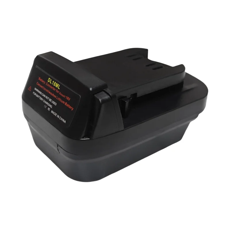 DL18ML Lithium Battery Convert Adapter for DeWalt 20V/60V Max Li-Ion Battery Adapter Convert M&18 18V for Milwaukee Power Tools