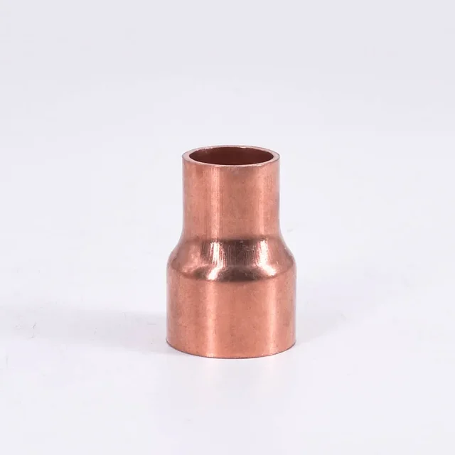 6.35 8 10 12.7 15 16 19 25 28 32mm Pure Copper End Feed Solder Reducer Plumbing Pipe Fitting Connector Coupler Air Conditioner 4 6.35 8 10 12.7 15 16 19 25 28 32mm Pure Copper End Feed Solder Reducer Plumbing Pipe Fitting Connector Coupler Air Conditioner 4