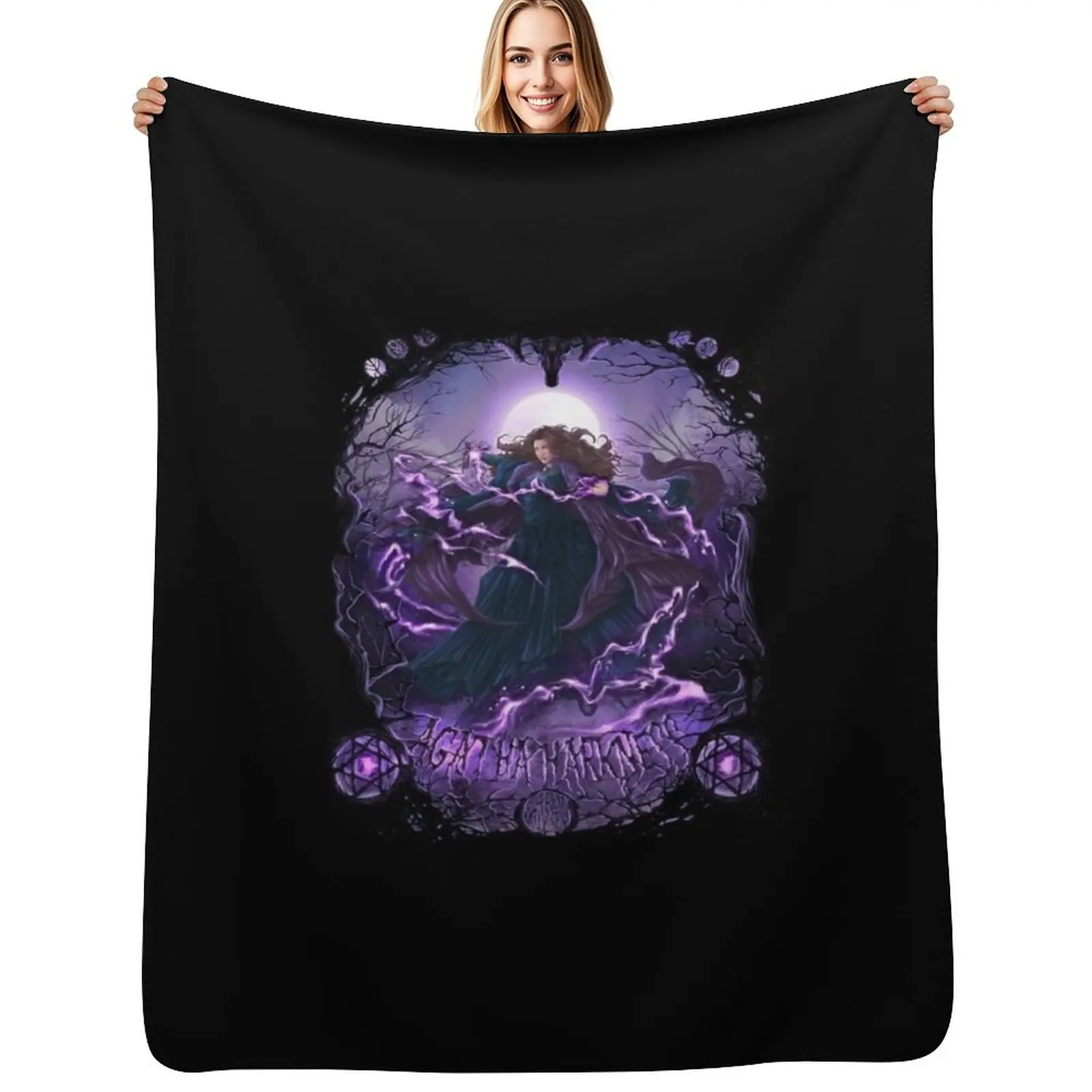 Agatha Magic Throw Blanket Soft Cozy Blanket for Pet Kids Adults