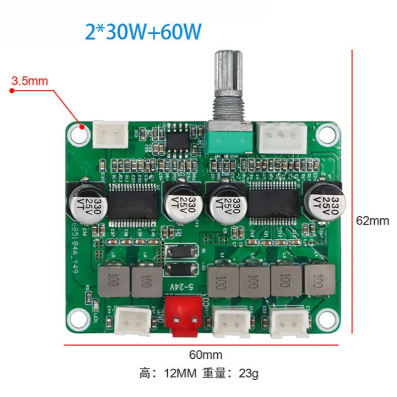 SOTAMIA TPA3118 High Power Verstärker Bord 2x30W + 60W Hifi Digital Home Musik Subwoofer Verstärker audio 2,1 Mini Amp amplificador