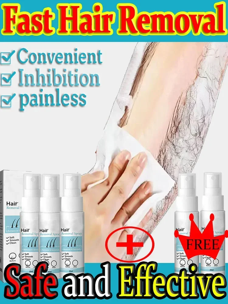 

Permanent Hair Removal Spray Painless Hair Remover for Ladies Armpit Legs Arms Hair Growth Inhibitor Depilatory Body Cream Care