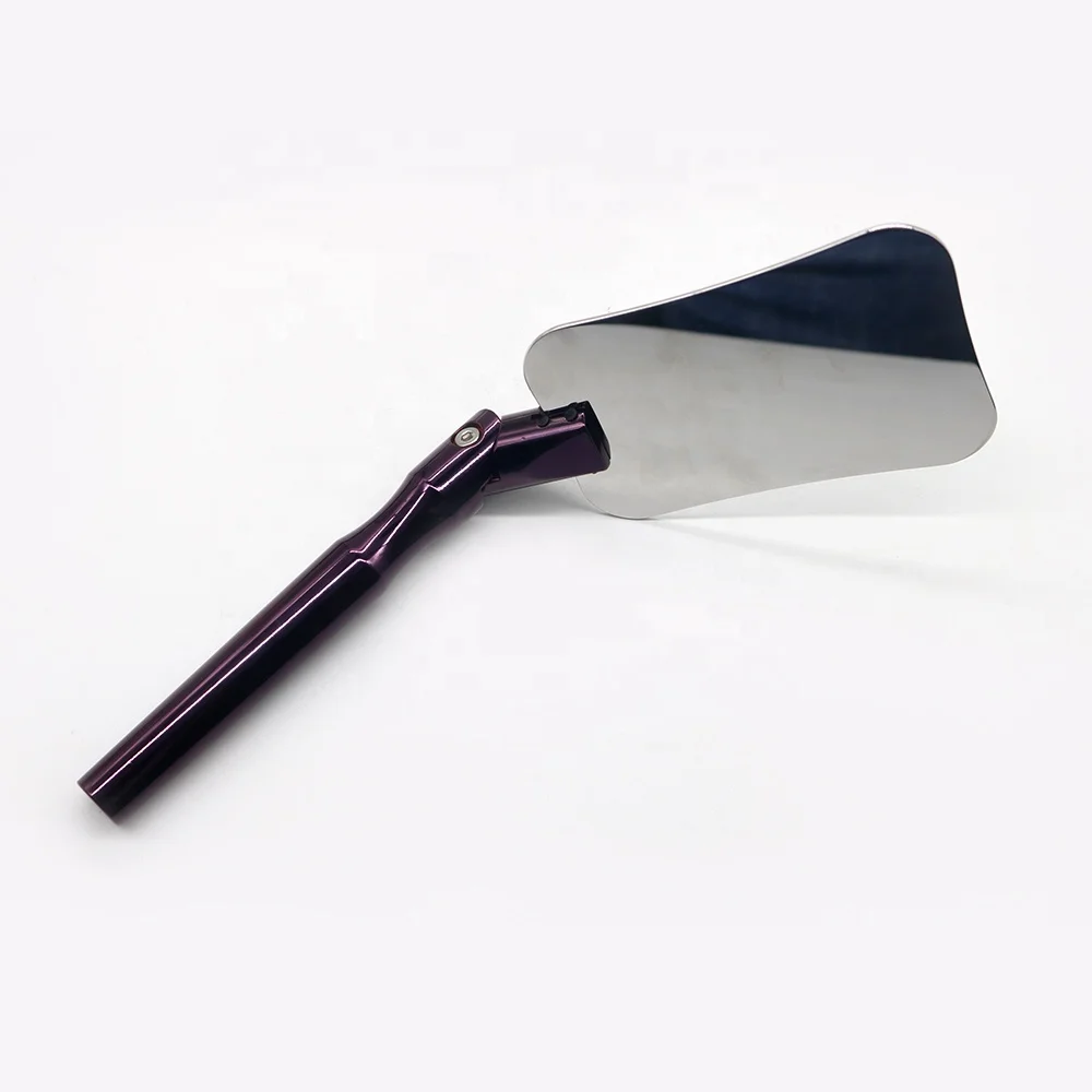 

Dental Stainless Steel Reflector Mirror Holder Stick with Movable Tip