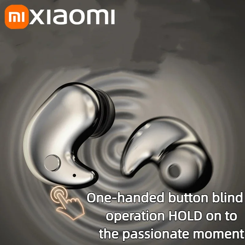Xiaomi Mini Deep Sleep Ohrhörer Bluetooth 5.3 Wasserdichter Kopfhörer Rauschunterdrückung Verstecktes Sport-Headset Unsichtbare Schlaf-Kopfhörer