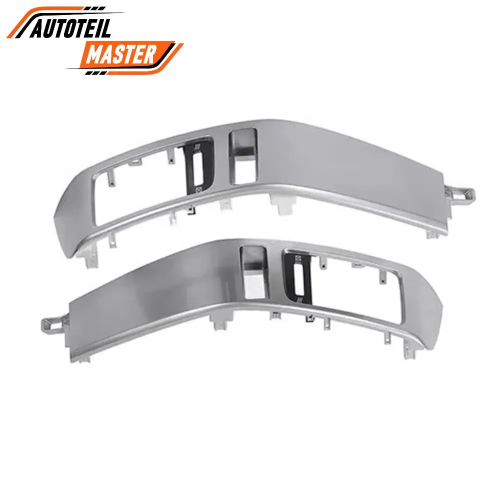 

2 шт. для Toyota Land Cruiser Prado 120 серии 2003-2009, серебристые Накладка на дефлектор приборной панели 55475-60040+55474-60040