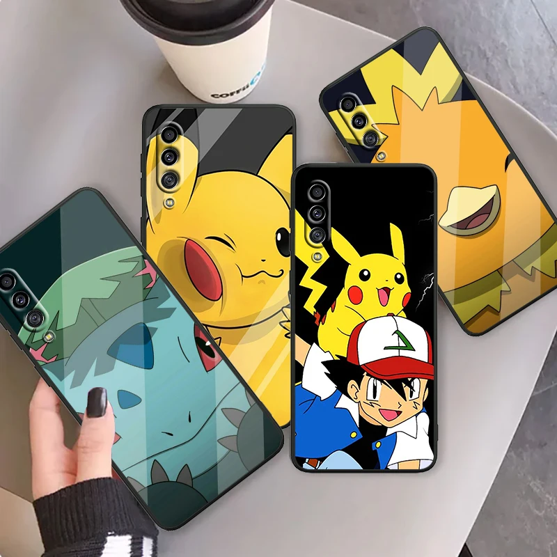 

P-Pokemon Cute Fashionable Cool For Samsung A53 A52 A33 A32 A51 A71 A21S A13 A73 A50 A22 A23 A03 A72 A54 A12 5G Black TPU