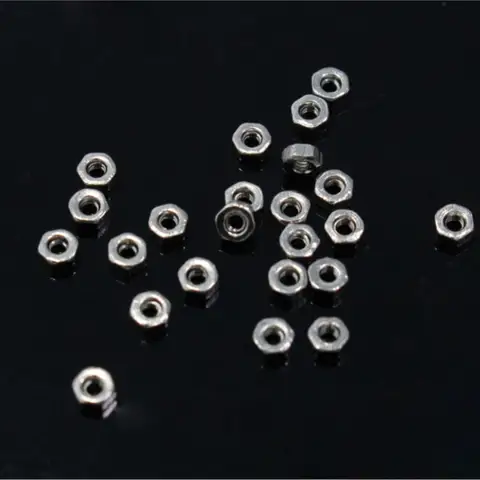 500개 안경 나사 너트 캡 1.2mm 1.4mm 안경 수리 부품 Best5