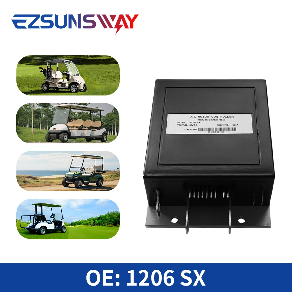 1206SX 36V 300A DCS 9 Pin DC Controller 73144G01 73144G06 for EZGO TXT Medalist Controllers