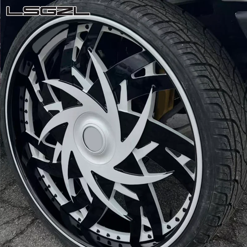 2-piece 3-piece Custom 18 Inch 19 20 Inch Passenger Car Rims 5x112 5x120 5x130 5x114.3 Forged Wheels 6x139.7 Rims Forged Alloy