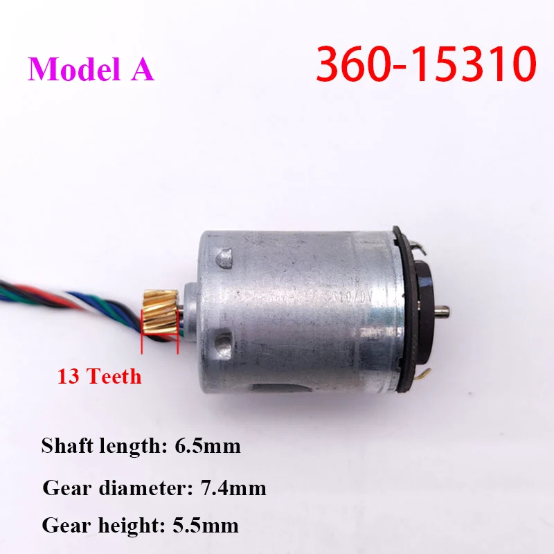 STANDARD Motor Micro 27.5mm RP360-ST/15310 RP360-ST/15260 Motor Metal Copper Gear for Sweeping Machine Sweeping Robot