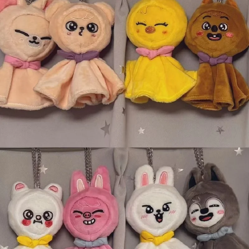 

Новая кукла Straykids Sunny, плюшевый брелок, декоративная подвеска SKZOO Han Zhicheng, плюшевая игрушка в виде животного, подвеска на рюкзак, подарок