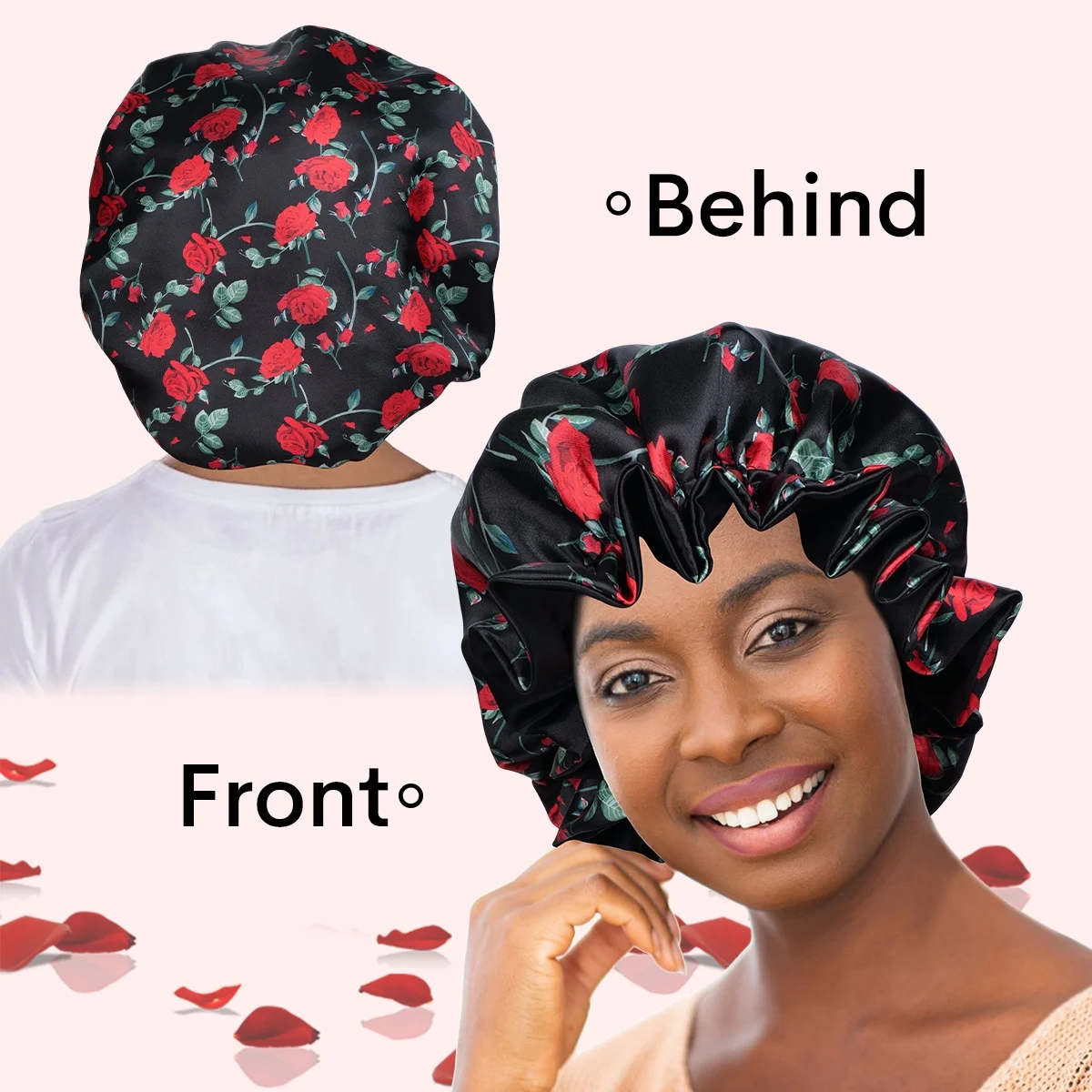 Women's Soft Comfortable Sleep Cap for Curly Or Braided Hair Nighttime Comfortable Accessory Gentle on Hair