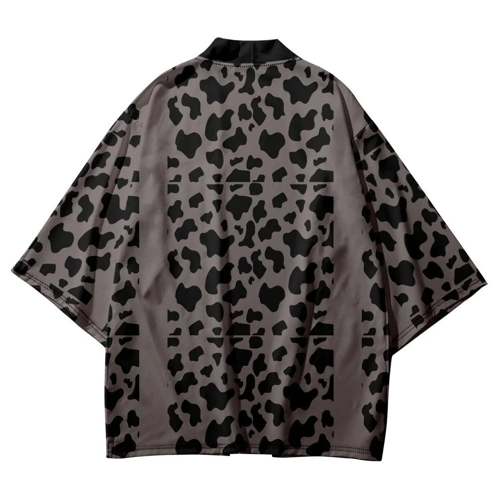 

Yukata Haori Jacket Mens Kimono Shirt Streetwear Japanese Kimono Cardigan Men Samurai Costume Clothing