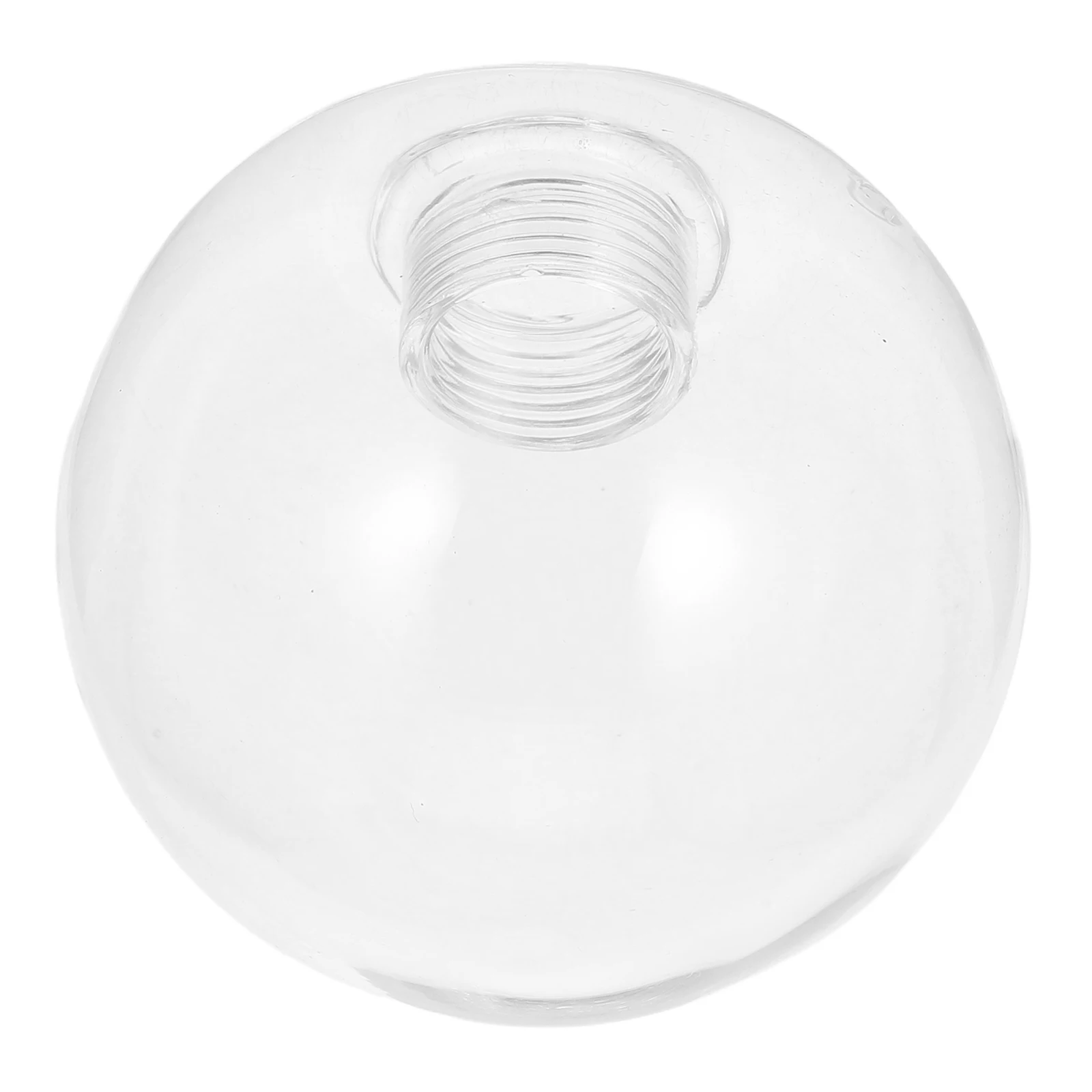 

2Pcs Transparent Glass Globe Lamp Shade Replacement Round Pendant Light Shade Clear Glass Light Fixtures Lamp Shades