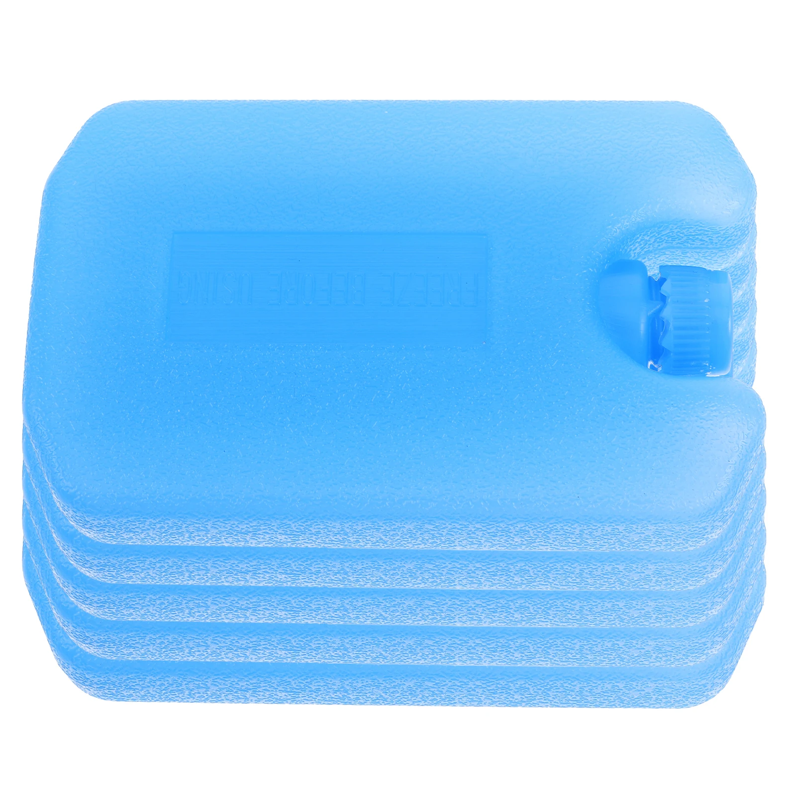 

5pcs Cold Chain Ice Box Freezer Blocks Lightweight Cooling Plate for Coolers Bag Cubes Food Shipping Reusable Enhanced