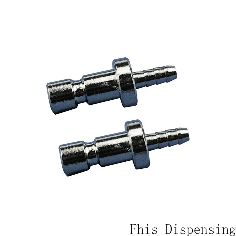 Pack of 10 Japanese Style Metal Adapter Joint Dispenser Adapter Metal Joint for Dispensing Equipment
