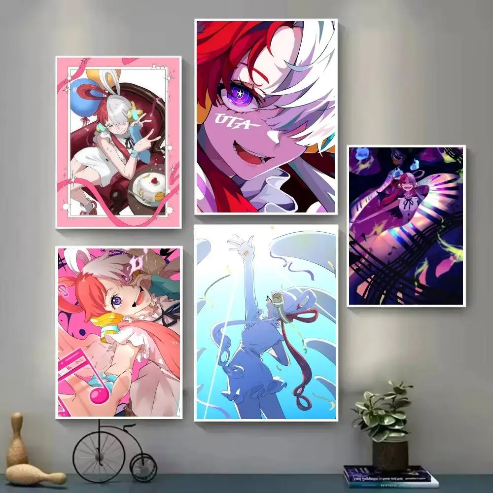 1pc Anime One Piece Uta Posters HD Print Vintage Wall Art Decor for Home Study Room view 3