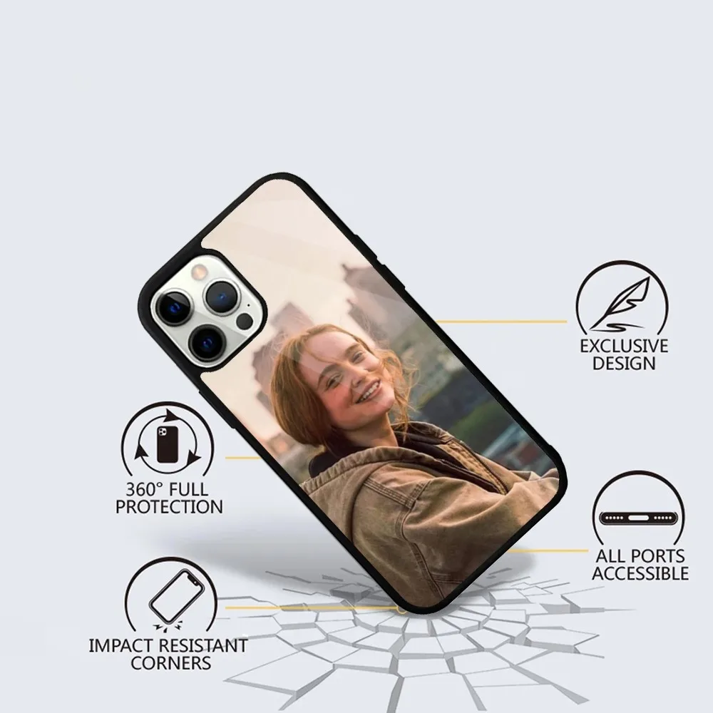 Sadie Sink Actress Phone Case For iPhone 15,14,13,12,11,Plus,Pro,Max Mini Magsafe Magnetic Wireless Charging image 2
