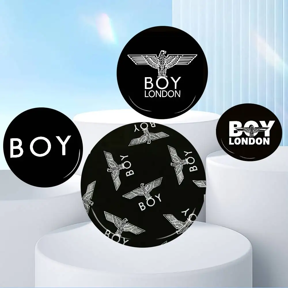 Classic B-Boy L-London Logo 32/44/58MM Customizable Button Pins Cute Funny Creative Badge Jewelry Decor Gifts for Friends