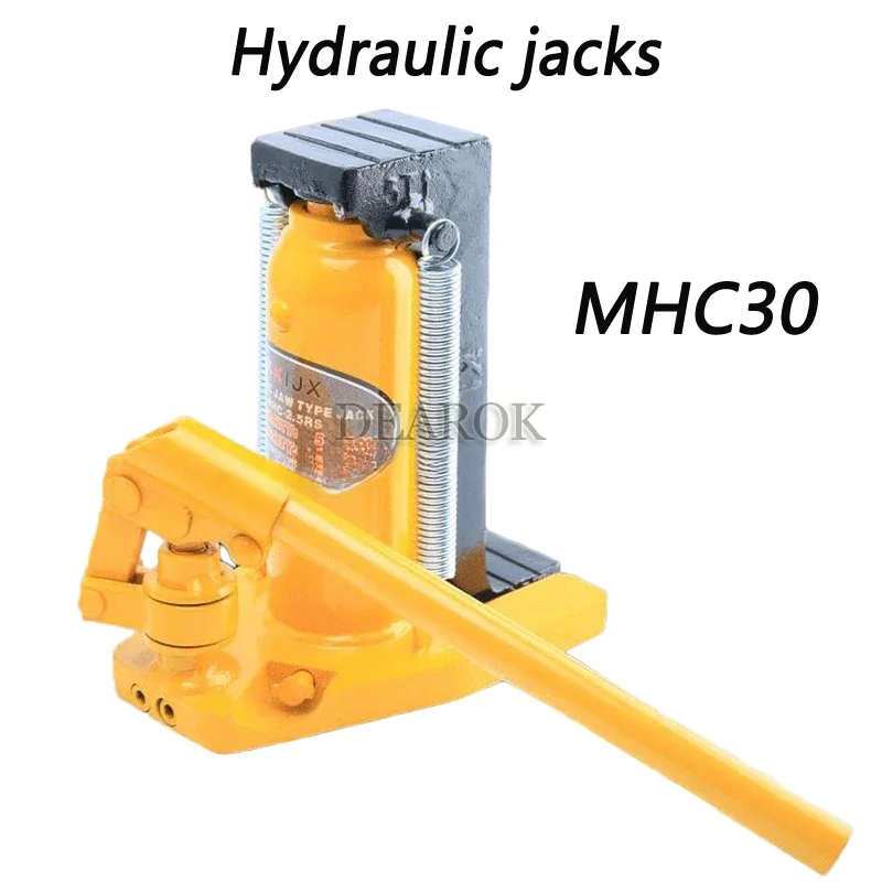 1 шт., гидравлический домкрат с когтями MHC30T, гидравлический домкрат, подъемная машина, крюк, домкрат, пружина, без утечки масла, верхняя нагрузка 30 т