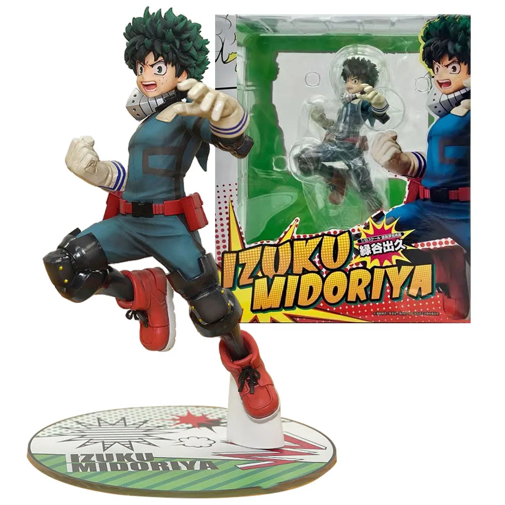

25CM Midoriya Izuku Figure Boku no Hero Academia Standing Posture Anime Desktop Golf Model Toy Gift Collection Ornaments PVC