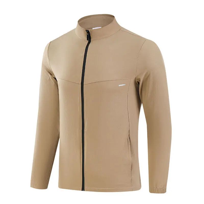 New 2025 ultra thin quick drying women's sun protective clothing couple sportswear breathable close fitting shirt windproof summ