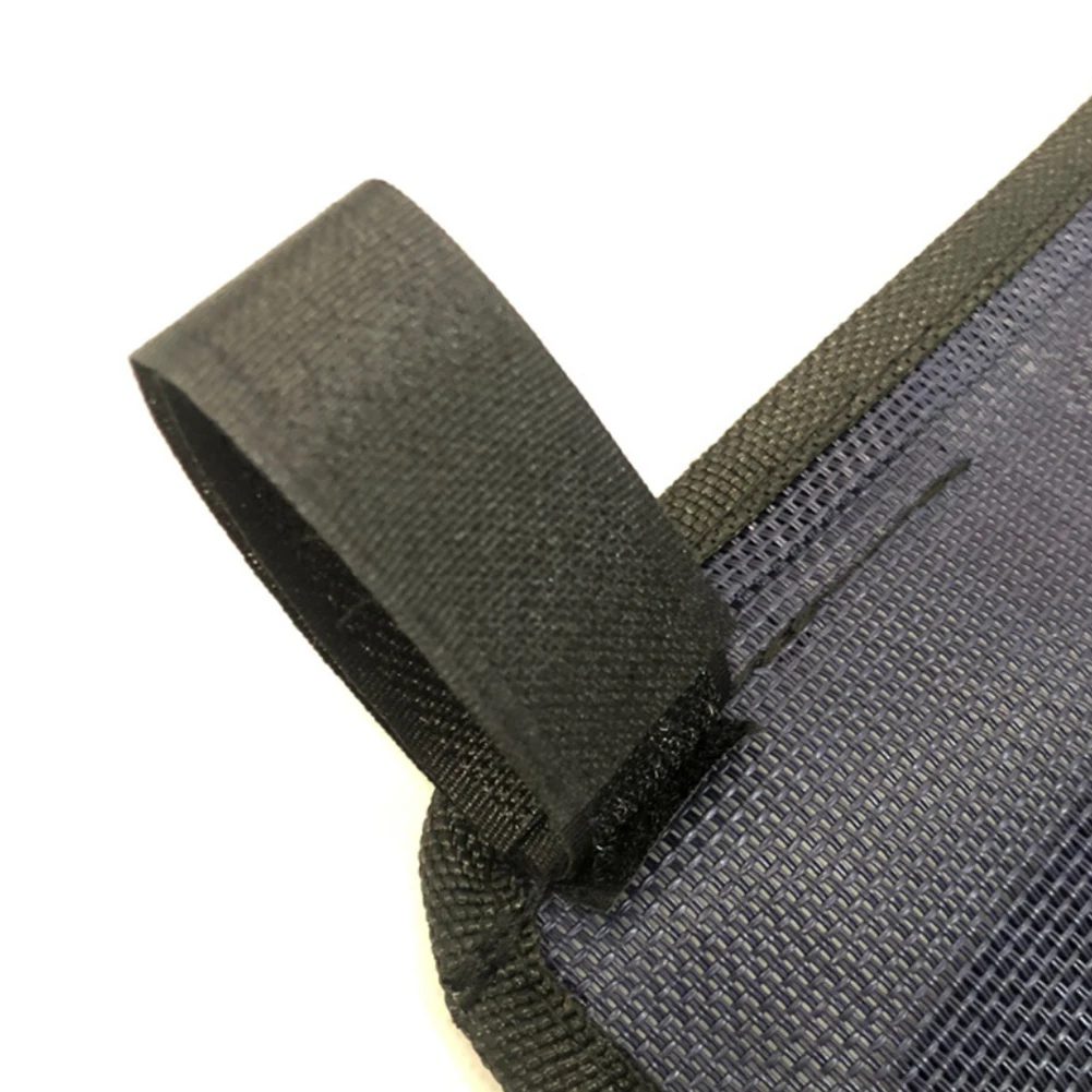 가정/야외용 테이블 의자 옆 수납 가방 정리함 잡지/휴대폰/리모컨 홀더 펀치 프리 스트랩 설치