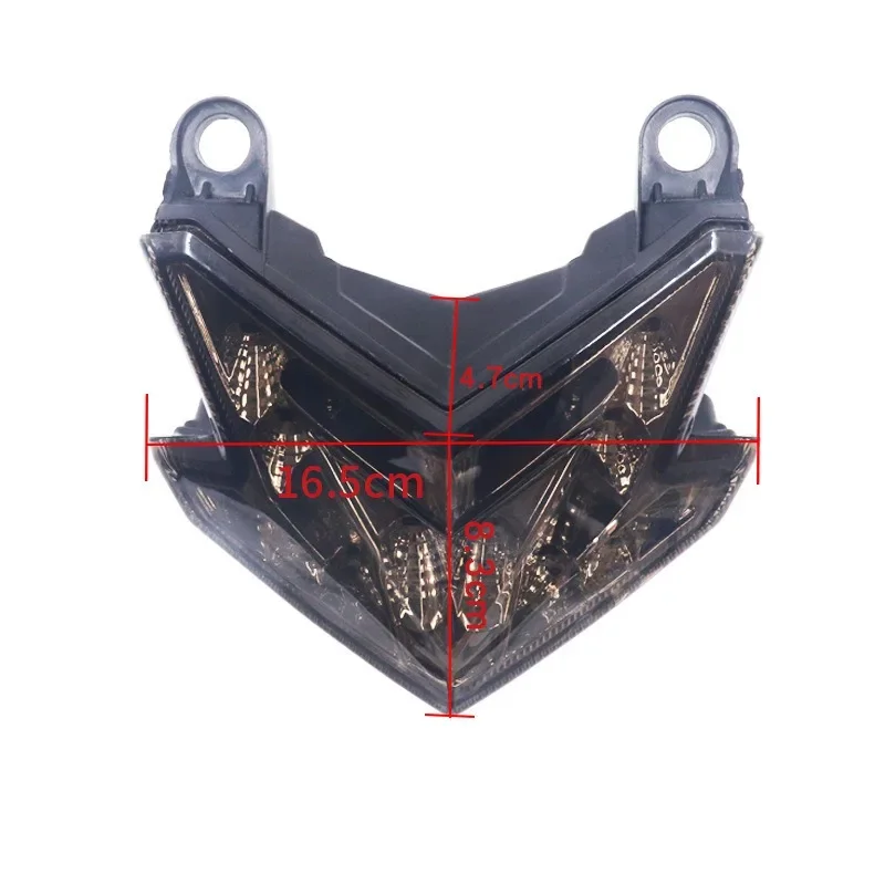 

Hoc For Kawasaki Accessories Rear Brake Stop Light Z800 ZX6R ZX636 2013 2014 Motorcycle Tail Turn Signal Racing Moto Modified Pa