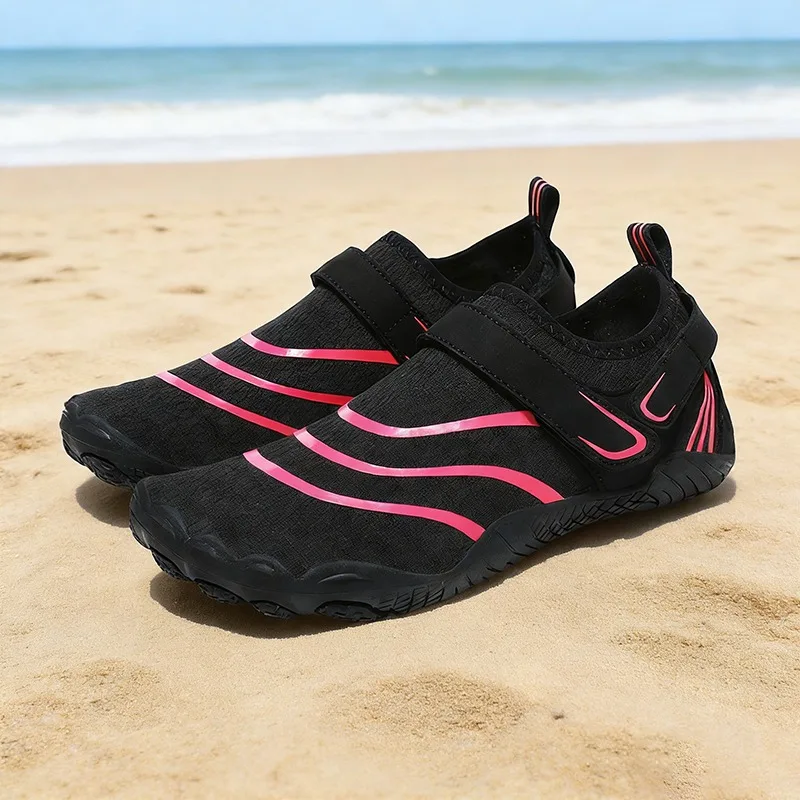 

Новые уличные водные кроссовки для мужчин и женщин для пляжного спорта, прогулок по ручьям и пешего туризма, плавательные амфибийные пляжные кроссовки для пар, легкие и нескользящие
