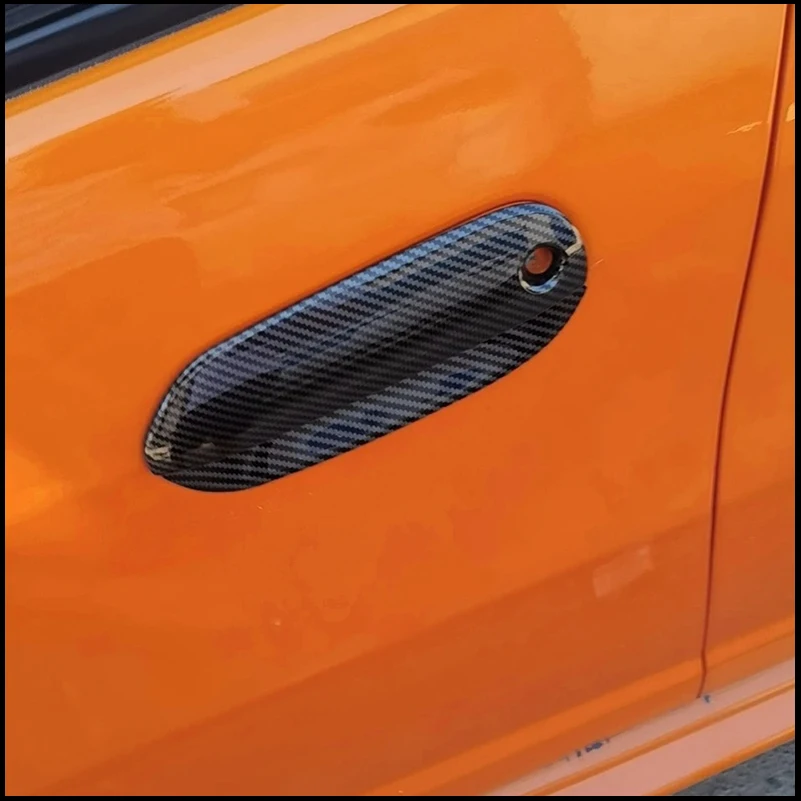 Car Styling For Honda Fit Jazz MK3 2008-2013 LHD Door Handle Bowl Cup Cap Cover Sticker Trim Decorate Auto Parts Accessories