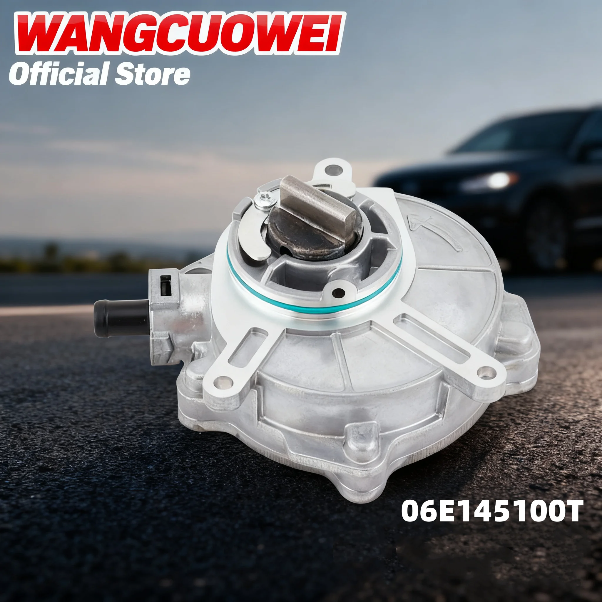 

Power Brake Booster Vacuum Pump 06E145100E 06E145100D 06E145100B 06E145100C 06E145100T for Audi A6L C6 2005-2012