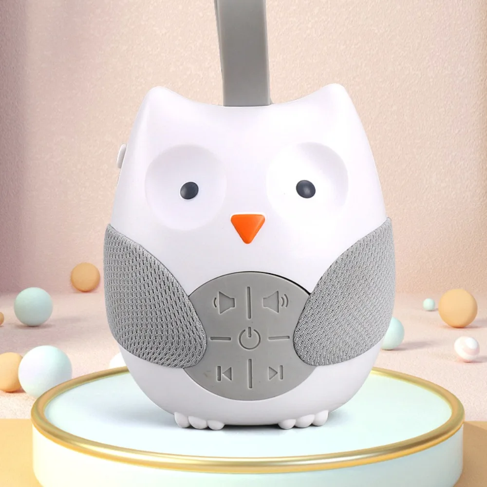 

Timed Shutdown Baby Noise Machine with 5 Light Music with White Noise Baby Soother Owl/Koala Portable Sleep Sound Machine