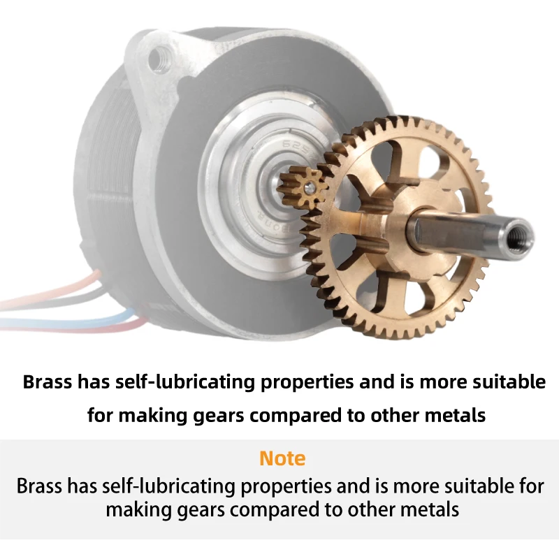 Mellow-Kit de engranajes BRG de latón, piezas de impresora 3D DIY, Mini Micro extrusora, vz-hextrudort-low DDG NF Sunrise / Voron Cw1 Cw2 Sherpa