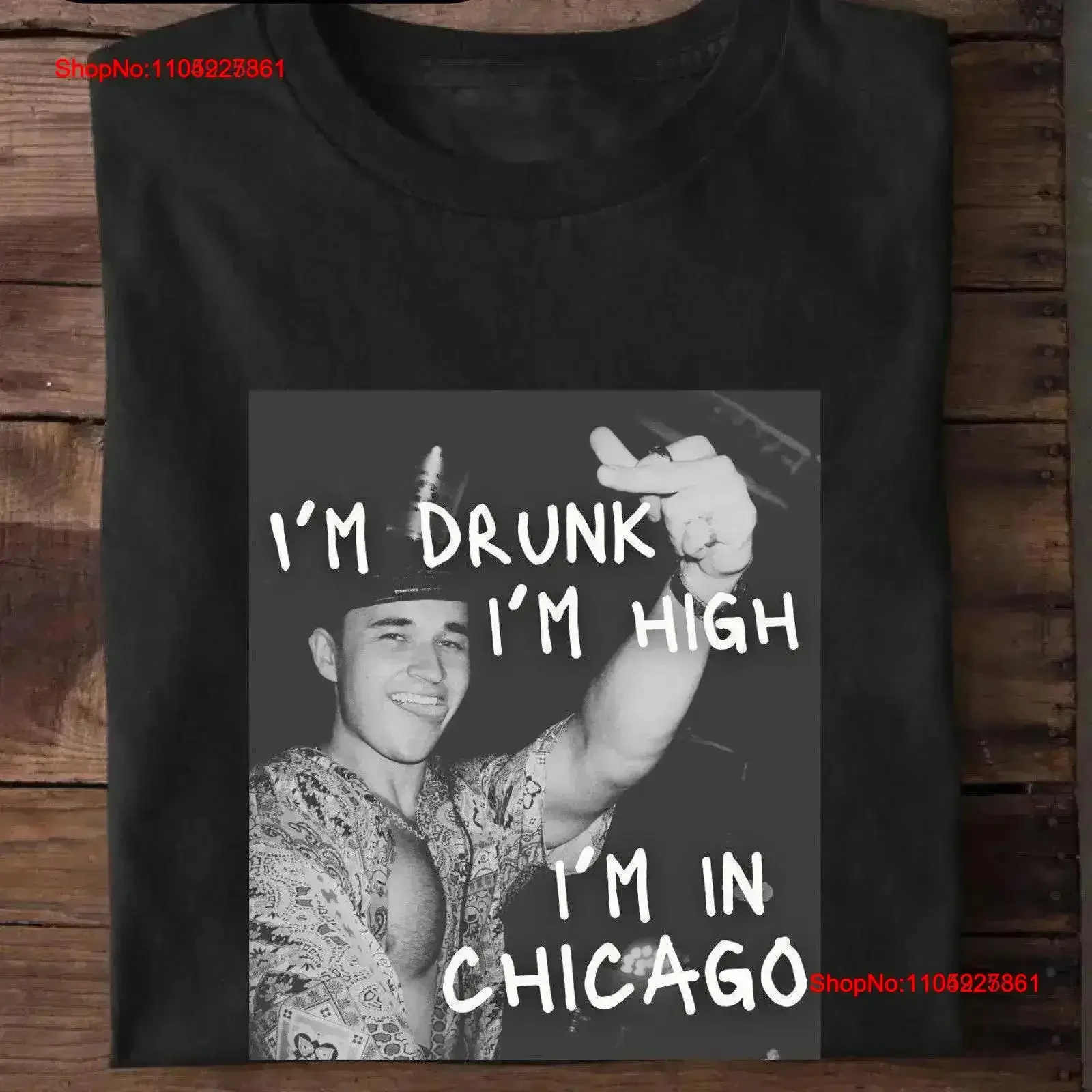 

John Summit Chicago Футболка Мужская Rave s Funny Festival Wear Raver EDC винтажная стираная графика Универсальная дизайнерская одежда