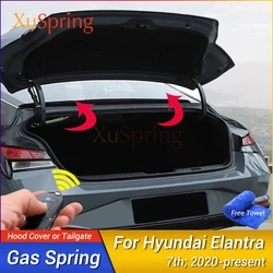 Xe Phía Sau Cửa Thanh Chống Thanh Cho Xe Hyundai Elantra Avante I30 Sedan CN7 2020 2021 2022 2023 Thủy Lực Cần Lò Xo Chống Sốc chân Đế Nâng