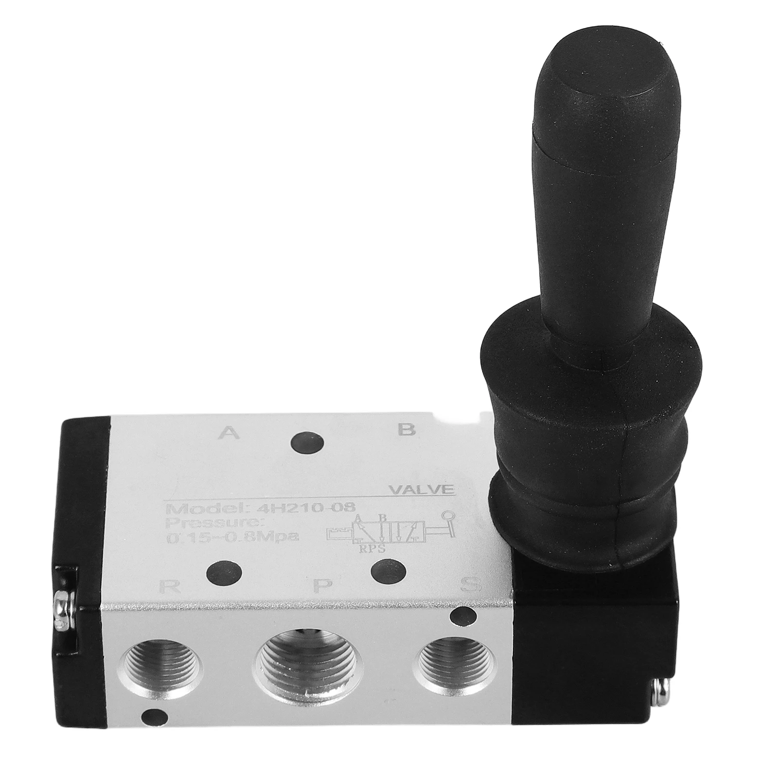 

Manual Reversing Handle Air Pneumatic Cylinder Switch Mechanical Aluminum Alloy Compact Design Industrial Use Strong Load