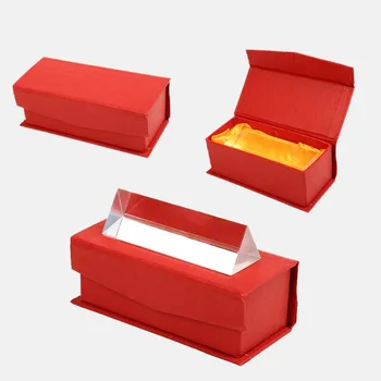 Driehoekig prisma Studenten Optisch glas Grote Mitsubishi-spiegel Onderwijsexperiment Regenboogfoto Mega Zevenkleuren licht