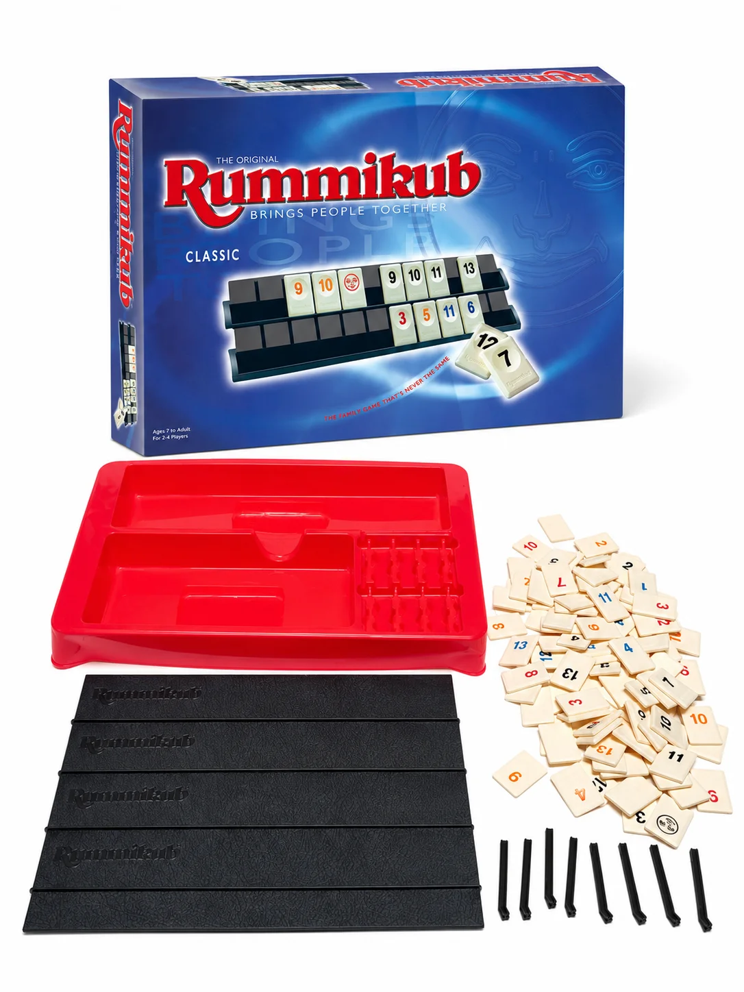 Board Game English For Kids - Rummikub Klasik Masa Oyunu, Yetişkinler ve