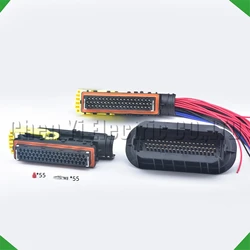 55 Pin Automobile Waterproof Connector truck Wire harness plug module pld A0045450426 A4574434140 A0084462840 1718248-1