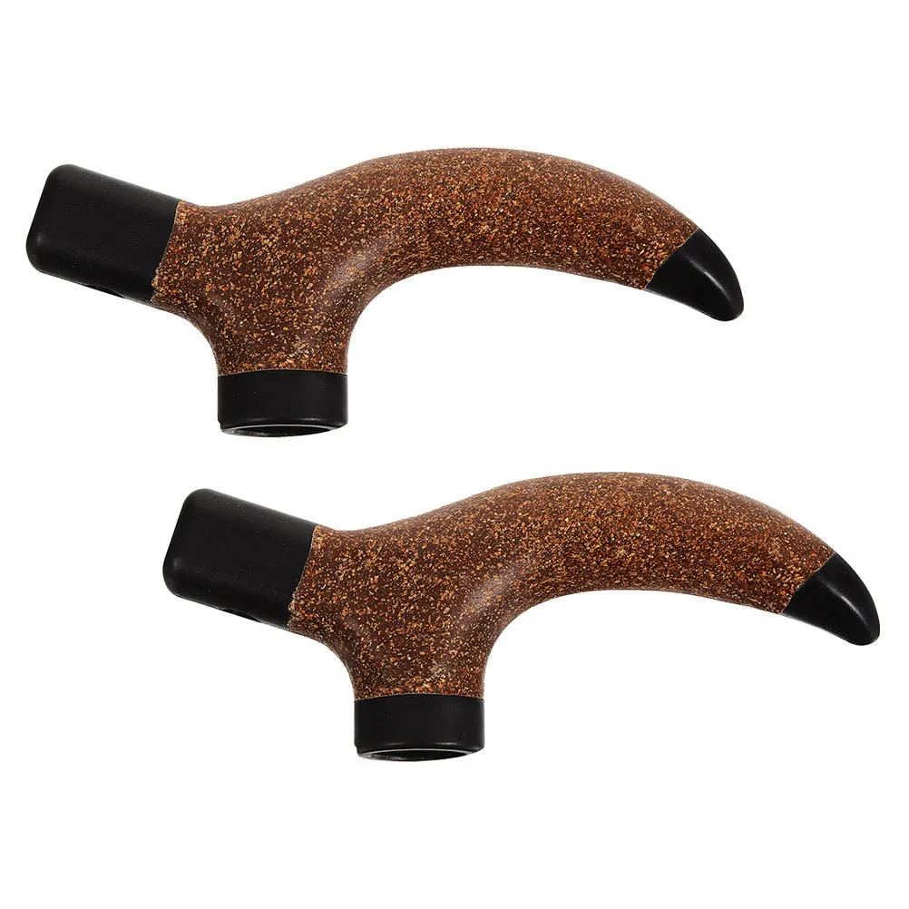 

2Pcs Universal Trekking Pole Handle Non-Slip Replaceable Grip for Hiking Ski Poles Cane Rod Outdoor Activities Comfortable Hold