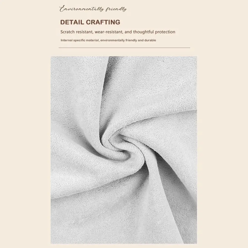 حقيبة مستحضرات تجميل قابلة للطي قابلة لإعادة الاستخدام، ملحقات معدات التصوير الفوتوغرافي، قماش لف الكاميرا مقاوم للماء مقاسين