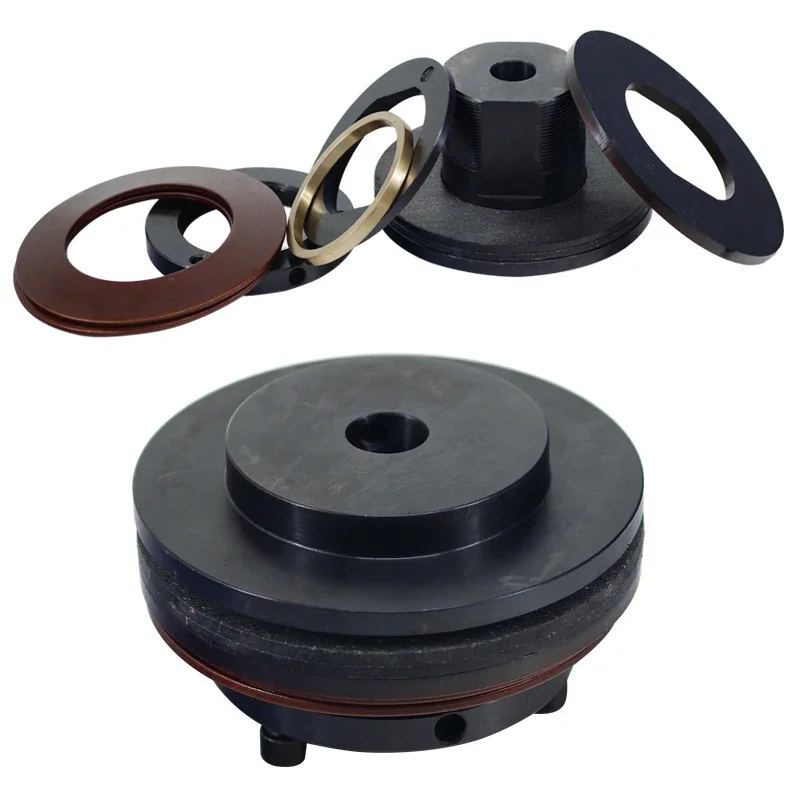 Torque limiter coupling, high torque key channel steel friction flange coupling, overload protector