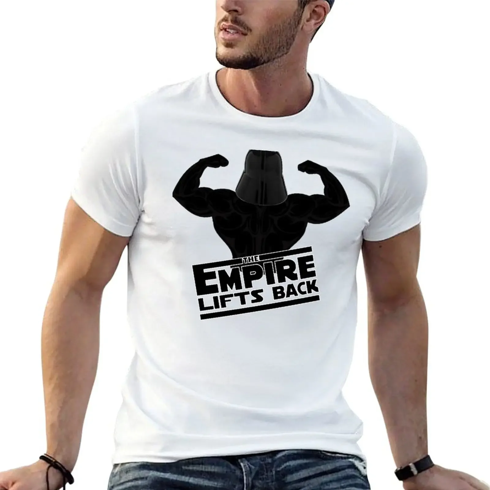 The Empire Lifts Back T-Shirt oversized graphics man t shirt customs design your own big and tall t shirts for men