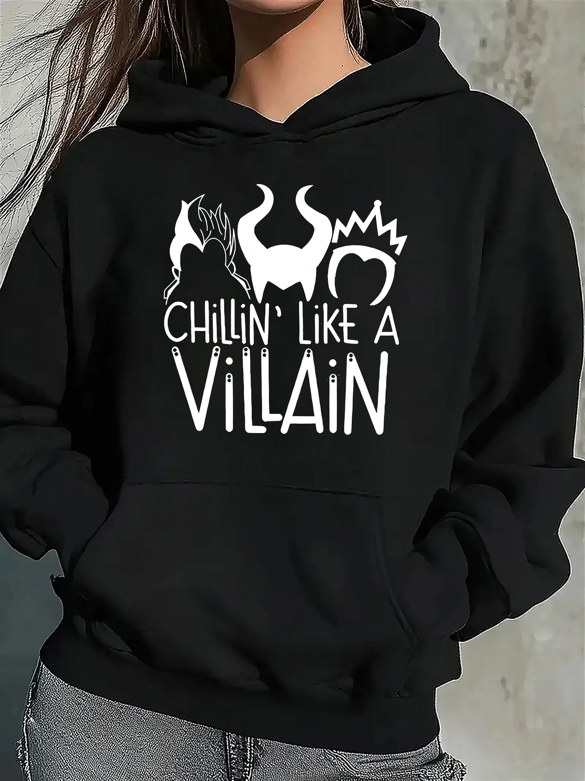 

Graphic Printing Autumn and Winter Pure Cotton Men's and Women's Hoodies Casual Outdoor Street Sports Training Brand Trend