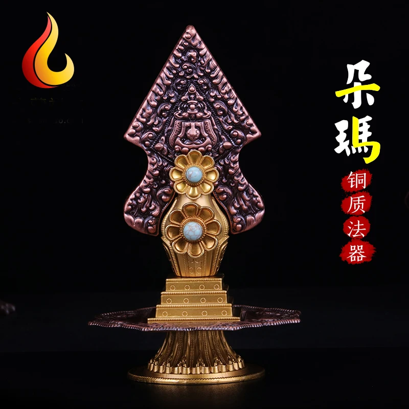 

Wholesale Buddhist articles 2020 HOME OFFICE efficacious rite Guardian Mascot Buddhism Magic auspicious dolma gilding statue