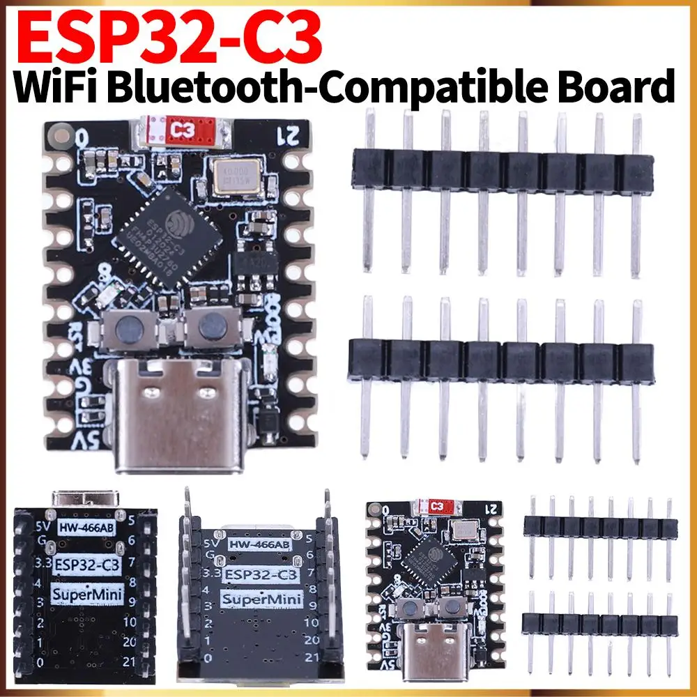 

1-20PCS ESP32 C3 Development Board SuperMini Development Board SuperMini Development Board WiFi Bluetooth-Compatible for Arduino