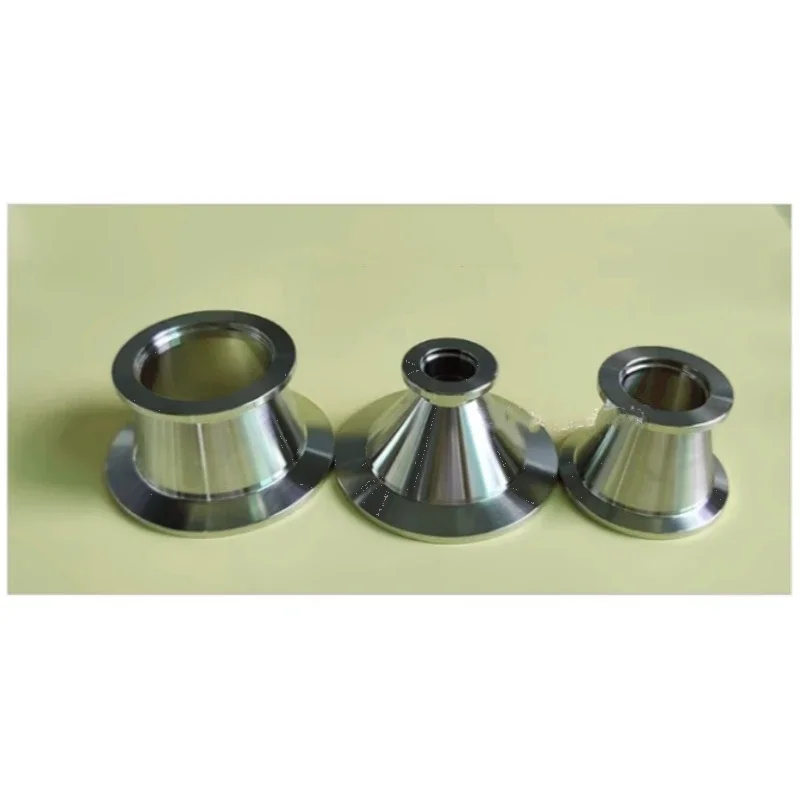 KF-KFvacuum flange reducer cone joint adapter, reducing diameter joint,vacuum flange face reducer joint 304 stainless steel