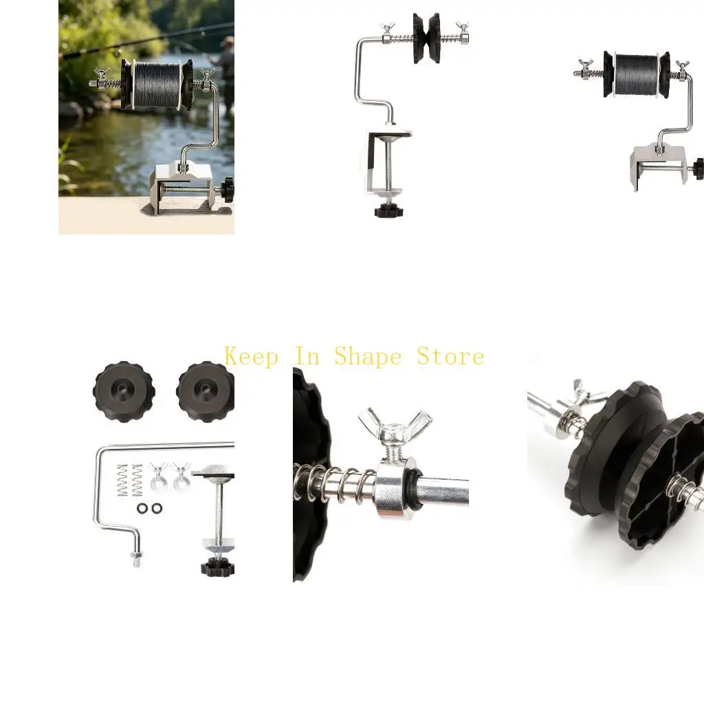 u1jc-釣り糸スプーラー-スプーリングステーションシステム-クランプ付き-釣り糸ワインダー機器-効率的なラインスプーリングツール